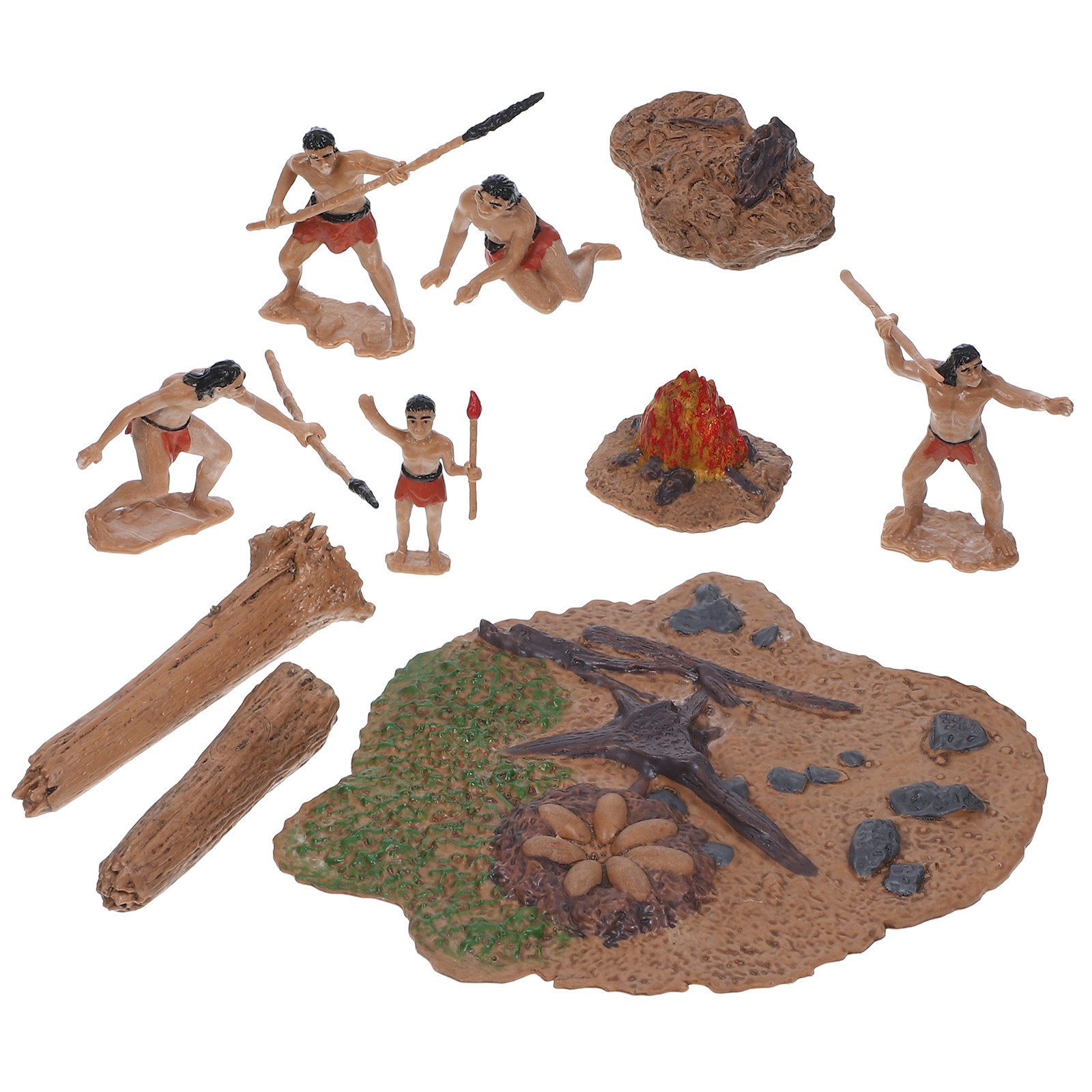 Bonsai Garden Ornaments - 1 セットミニチュア原始シーン装飾ホームデスクトップガーデン盆栽マイクロ風景クリエイティブオーナメント