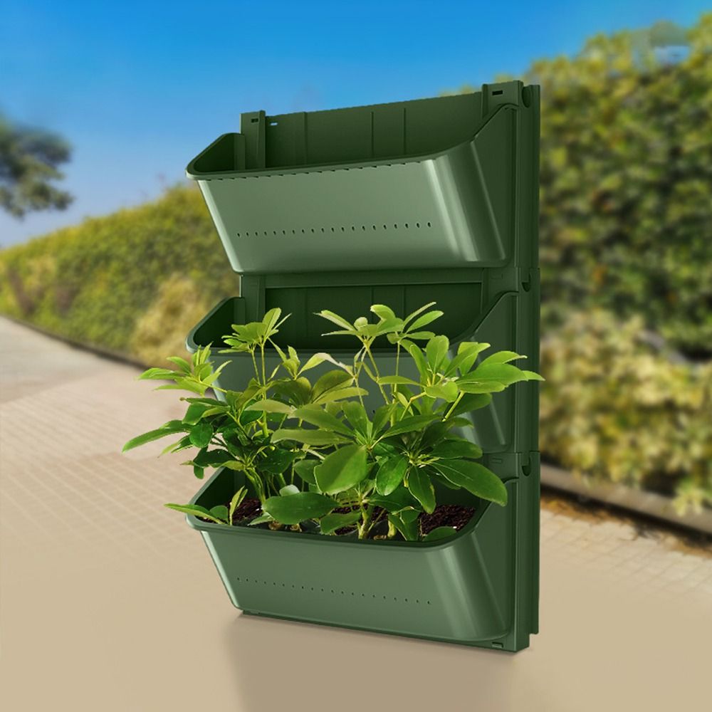 ガーデンデコレーション プラスチック製盆栽 吊り下げプランタ - Bonsai Garden Wall のレビューと価格