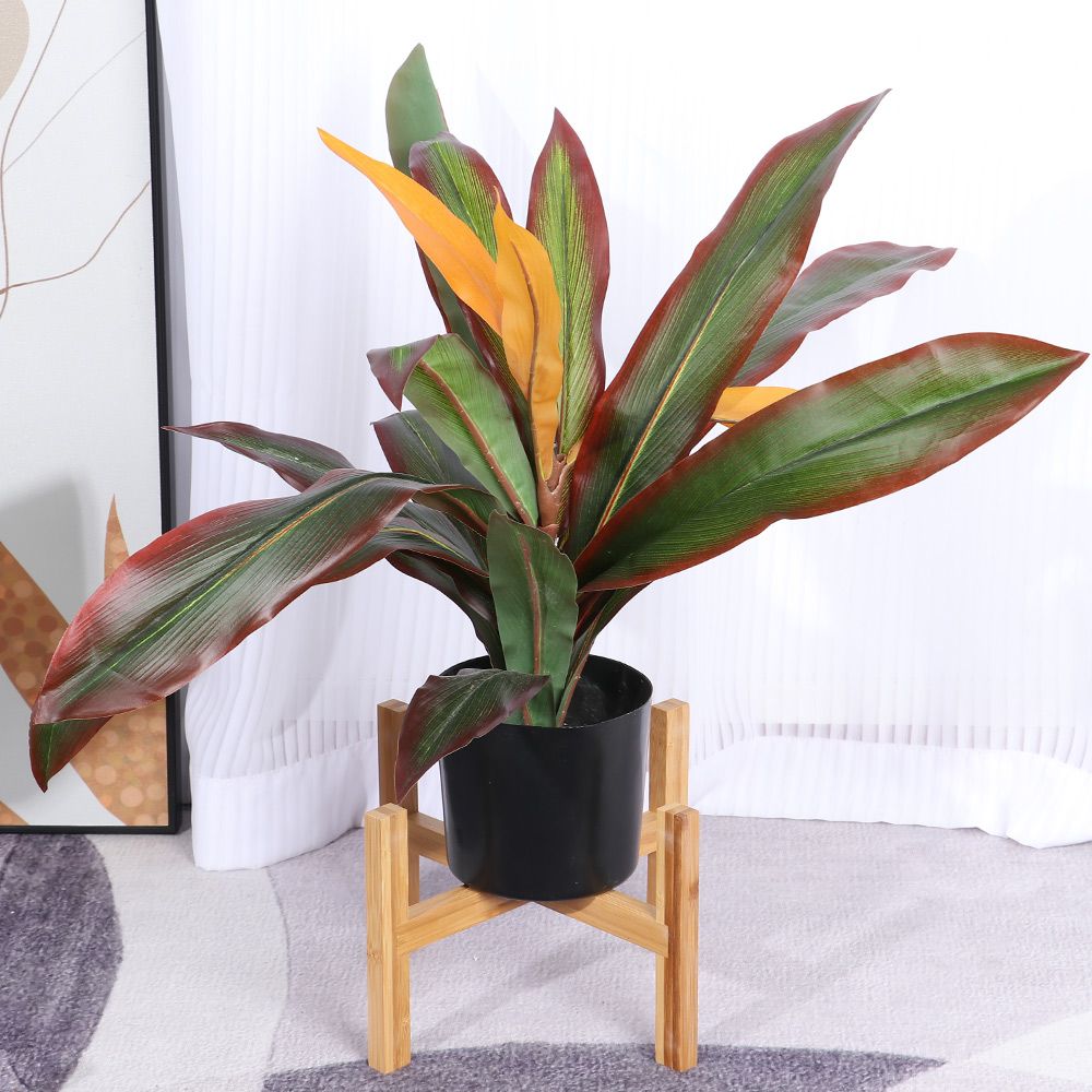 自立型木製植木鉢ホルダー,盆栽ディスプレイスタンド,フラワー - Bonsai Garden Display のレビューと価格