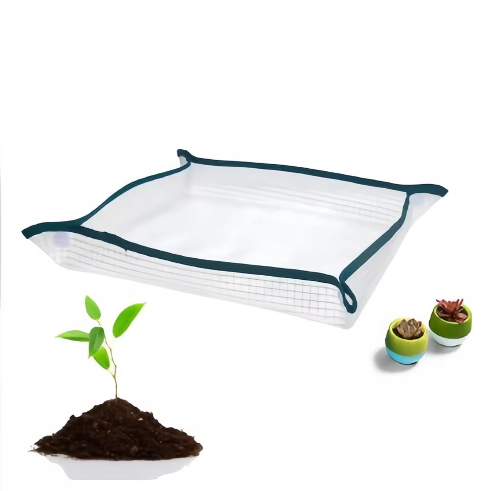 1pc 19.68/39.37 インチ植物移植正方形マット防 - Bonsai Repotting Mat のレビューと価格