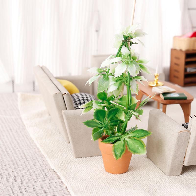 1/12 ドールハウスシミュレーション緑植物盆栽モデルドール - Bonsai Garden Ornaments のレビューと価格