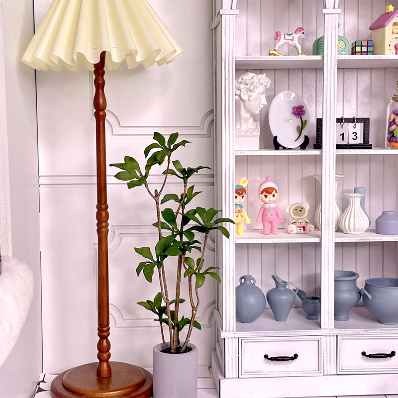ドールハウスミニチュア鉢植え、緑の葉のポット、盆栽、家の庭の - Bonsai Garden Ornaments のレビューと価格