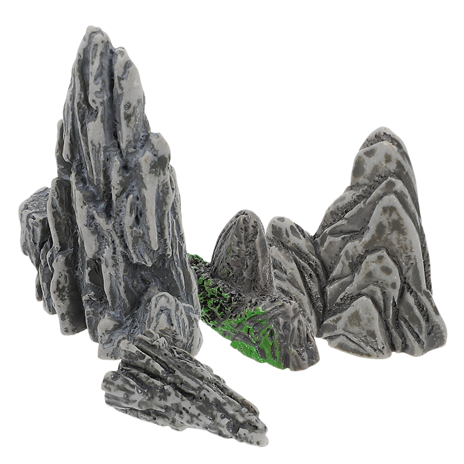 ミニチュアロックリーベンツー盆栽装飾 4 個リアルな偽岩モデ - Bonsai Garden With Sand のレビューと価格