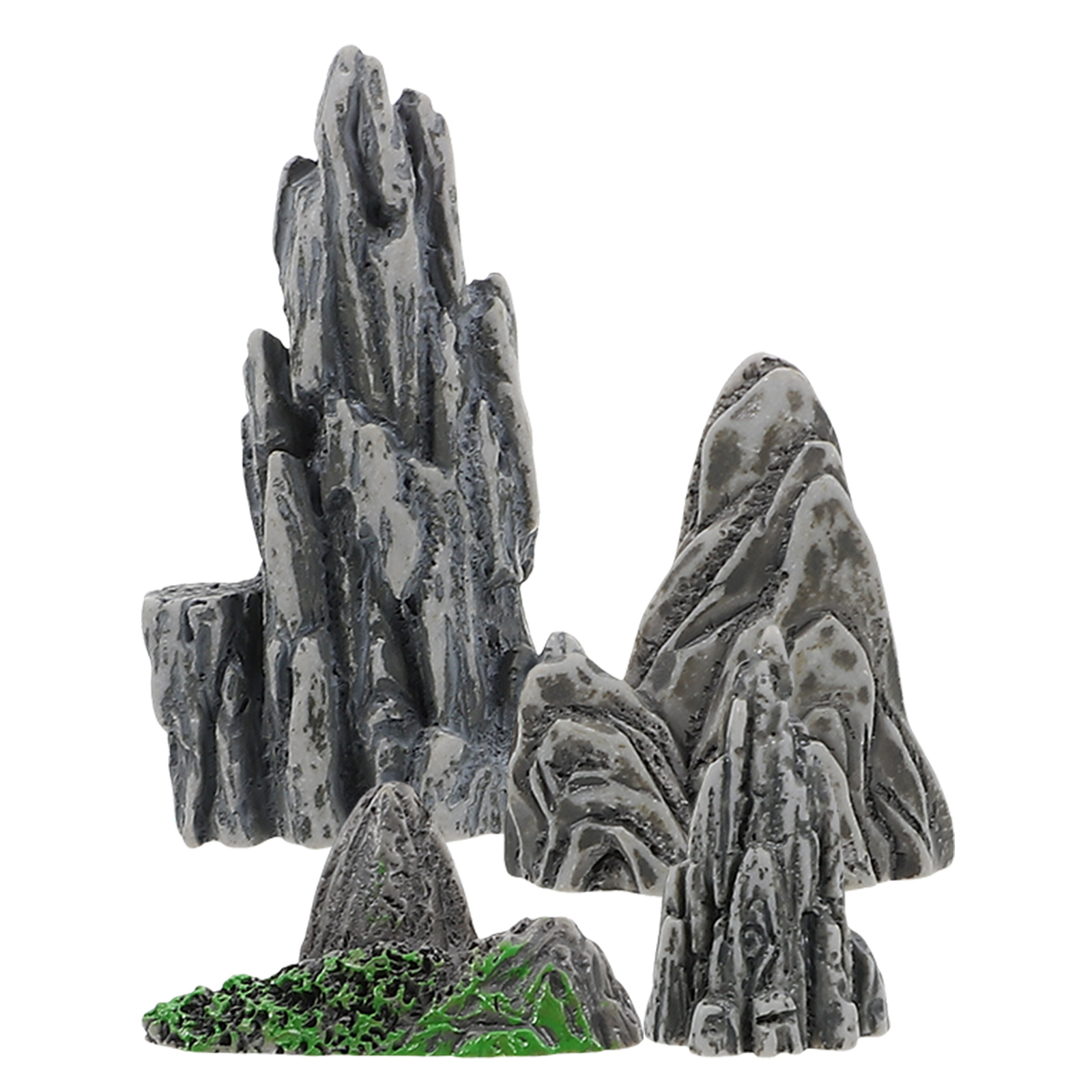 ミニチュアロックリーベンツー盆栽装飾 4 個リアルな偽岩モデ - Bonsai Garden With Sand のレビューと価格