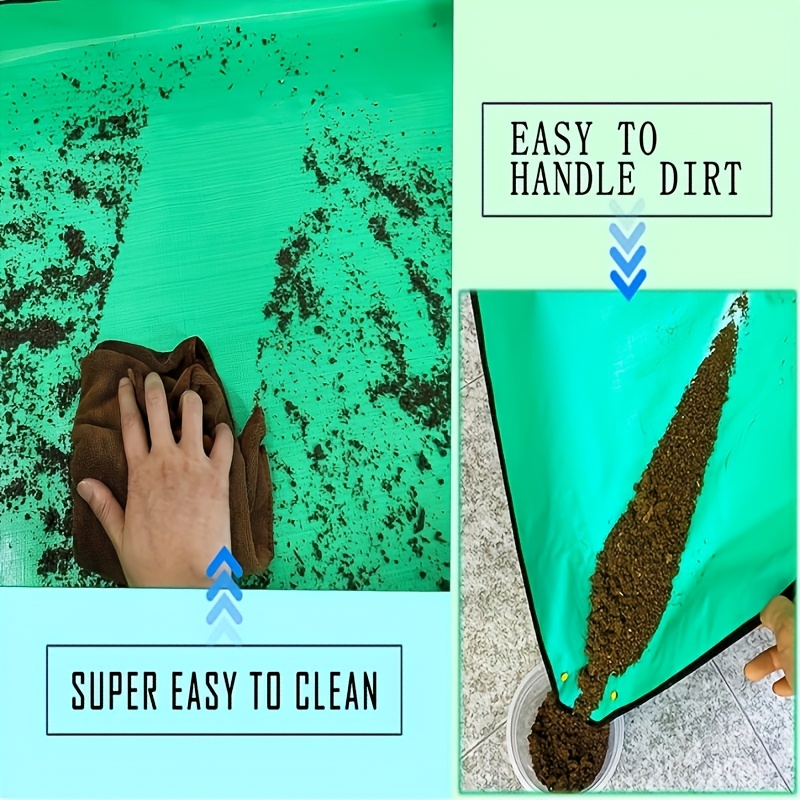 大型折りたたみ式ヘビーデューティーPE植物移植マット、防水土 - Bonsai Repotting Mat のレビューと価格