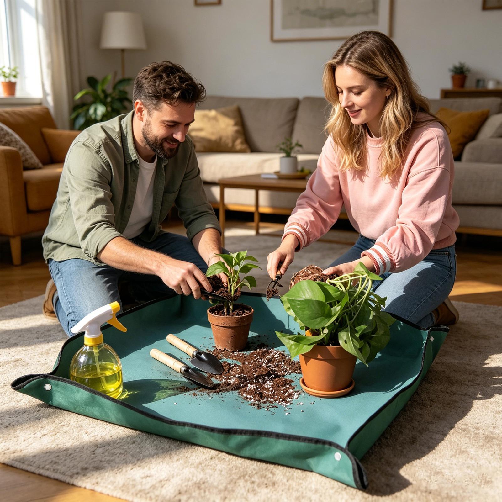 ガーデン植え替えマット、29.5x43.3インチの厚みのある - Bonsai Repotting Mat のレビューと価格