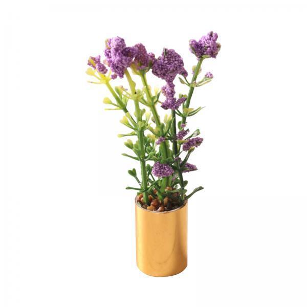 ミニチュア鉢植え植物オーナメント 1/12 スケール人工盆栽 - Bonsai Garden Display のレビューと価格